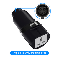 Adaptateur véhicule-chargeur pour BYD Song Plus Yuan Plus MG4 MG5 GBT Type 2 vers prise UK, déchargeur EV portable pour alimentation extérieure