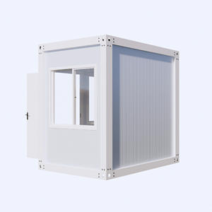 Caseta de vigilancia, Sala de equipos, Casas de cristal, Casa prefabricada, Diseño de piezas ensamblables, Panel sándwich, Casa contenedor prefabricada - Product Image 5