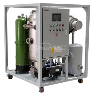 Machine portative ZL-100 de recyclage d'huile hydraulique de système de filtration d'huile de graissage