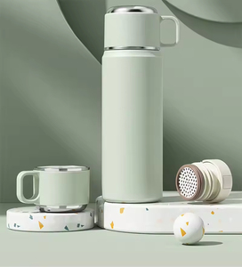 Botella de Agua Aislada de Acero Inoxidable Personalizada de 550 ml, Aislamiento Térmico de 6-12 Horas, Taza de Vacío Ecológica con Pajita, Tipo Deportivo - Product Image 4