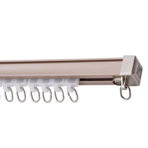 Rideau de cube en aluminium robuste, système de poulie pour le pliage, 1 pièce - Product Image 2