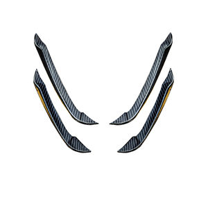 Nouveauté : Kit carrosserie en fibre de <span class=keywords><strong>carbone</strong></span> sèche préimprégnée, pièces automobiles, canards de pare-chocs avant pour AUDI A6 S6 C8 - Product Image 2