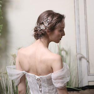 Respetuoso del medio ambiente Material de aleación de patente de diseño nupcial peine de pelo accesorios - Product Image 2