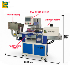 Machine d'impression automatique de tampons pour pailles à boire, 1 couleur, avec cuve d'encre fermée, imprimante de logos et système d'alimentation, séchage et déchargement automatiques - Product Image 2