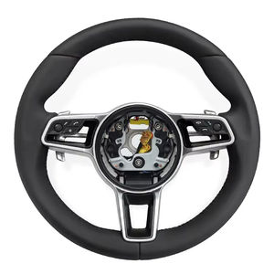Volant de direction de luxe rouge pour Cayenne Cayman Macan Panamera <span class=keywords><strong>GT</strong></span> 996 911 991 718 970 987 - Product Image 6