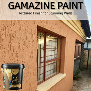 Gradient Color Effect Gamazine Paint Stone Texture Wall Coating Exterior Artistic Finish for Themed Entertainment <strong>Park</strong> - Product Image 1