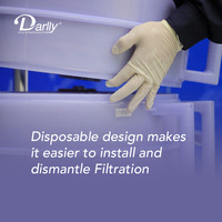 Darlly chine fabricant nouveau Design profondeur filtres capsules filtres jetables 5 microns protection de l'eau Filtration du flux descendant