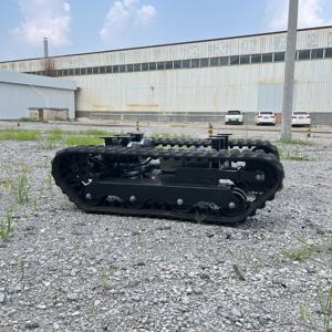 Telaio Cingolato Elettrico Sottocarro Crawler Radiocomandato Carro Armato con Binari in Metallo e Controller - Product Image 5