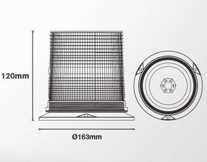 Đèn Nhấp Nháy Xoắn Ốc XENON 360 Công Suất Cao Đèn Nhôm Cảnh Báo Nhấp Nháy Xenon Đèn Hiệu An Toàn Khai Thác Phương Tiện Giao Thông 120Mm H - Product Image 6