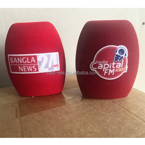 Filtro Antipop para Micrófono, Cubierta de Esponja con Impresión Personalizada, Protector de Viento con Logotipo, Espuma para Entrevistas, para <span class=keywords><strong>RODE</strong></span> <span class=keywords><strong>Wireless</strong></span> <span class=keywords><strong>GO</strong></span> - Product Image 3