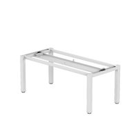 Table ergonomique à 4 pieds, à moteur unique, réglable en hauteur, bureau électrique debout, bureau d'ordinateur élévateur