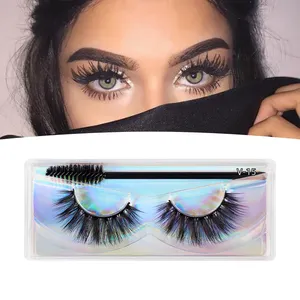 Customized A wide range of styles 3d faux mink eyelashes Natural Looking Fans Eyelashes