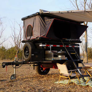 <span class=keywords><strong>Remolque</strong></span> de aluminio portátil American Teardrop RV 750kg Car Camping Camper Tienda de campaña y otros artículos de venta por carretera - Product Image 2