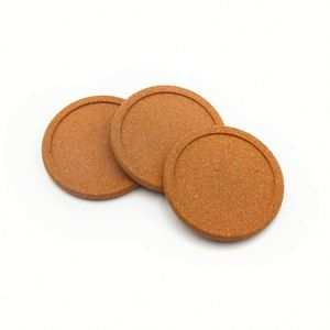Posavasos de madera natural al por mayor con grabado láser, posavasos de nogal y bambú, logotipo personalizado, redondos, en blanco, para regalo. - Product Image 4