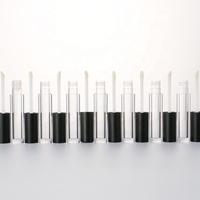 Récipient de maquillage de couleur rose, Tubes ABS pour brillant à lèvres, personnalisés, 50 pièces