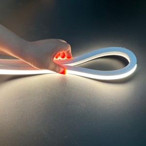 Nouvelle bande lumineuse <span class=keywords><strong>LED</strong></span> néon flexible 24V, 20x20mm, changeant de <span class=keywords><strong>couleur</strong></span>, étanche, avec CRI90, pour utilisation en extérieur - Product Image 4