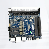 Nouvelle carte mère Intel 8130 MINI120x120mm intégrée avec processeur Core I3 Kaby Lake R de 8e génération, prise en charge DDR4 MAX 64 Go, 6 LAN, MSATA