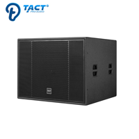 Système de sonorisation professionnel 1700W en contreplaqué de bouleau avec subwoofer 18 pouces pour événements intérieurs et extérieurs