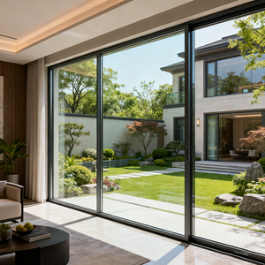 Free Sample-Vacuum Double Glazed Glass Curtain Wall Industrial Use Quiet Space Soundproofing Eco-Friendly Solar <strong>Greenhouse</strong> - Product Image 5