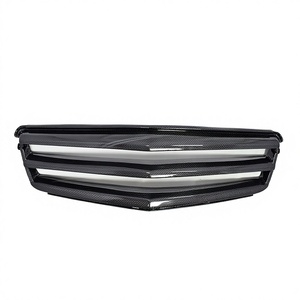 FIBRA di CARBONIO PARAURTI ANTERIORE GRILLE GRIGLIA ANTERIORE PER <span class=keywords><strong>MERCEDES</strong></span>-<span class=keywords><strong>BENZ</strong></span> <span class=keywords><strong>C</strong></span>-CLASS W204 - Product Image 1