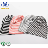 Gorro Holgado con Rayas y Logotipo Personalizado, Rayas Horizontales, Cálido para Invierno, Unisex, Minimalista, Venta al Por Mayor, ODM, OEM, Proveedor de Fábrica