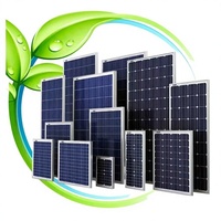 Module solaire monocristallin de haute qualité 60W-300W 12V/18V pour système d'énergie solaire