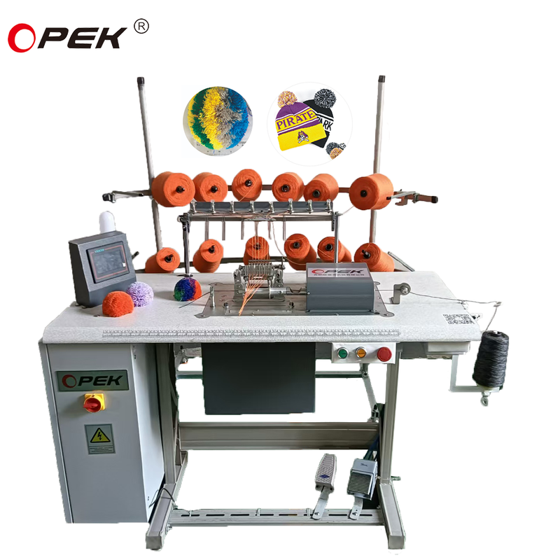 OPEK Semi Automat Popular Pompom Knitting