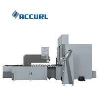 ACCURL 14 Axis CNC Panel Bender Presse plieuse économique automatique pour plier le panneau central