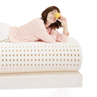 Matelas à ressorts ensachés en mousse à mémoire de forme, gel et latex organique, haute densité, confort moelleux, tailles King et Queen, vente en gros, haute qualité