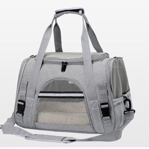 Foldable Car <b>Pet</b> <b>Carrier</b> Tote - Portable Handbag for Cats & Small Dogs - Product Image 4