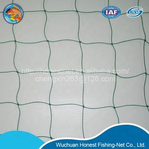 Vente en gros de haute résistance à prix réduit personnalisé vert simple noeud double noeuds double lisière filets de pêche - Product Image 2