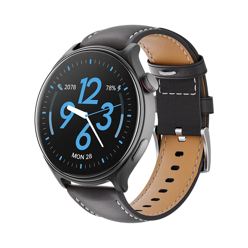 Starmax nuevo GTR2 cuero mujeres reloj inteligente diseño elegante fábrica precio barato smartwatch hombre