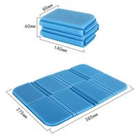 Coussin de randonnée en mousse portable, pliable, imperméable, ultraléger, coussin de siège de camping, matelas d'extérieur pour 4 saisons