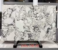Mármol Blanco Natural Crema Ostra Fendy, Tablero de Comedor, Encimera de Cocina, Revestimiento de Suelo Picasso, Azulejo de Pared, Panel para Muebles