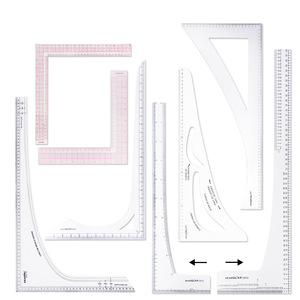 Règle spéciale multifonctionnelle pour la coupe de vêtements à angle carré Règle à dessin à 90 degrés Grand angle droit - Product Image 1