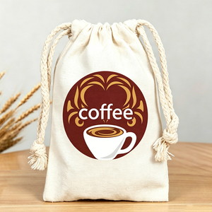 Eco Friendly Canvas Linen <b>Dust</b> Bag Custom Logo Printed Flap Pocket Design Factory Made Reusable <b>Cloth</b> Bag For Luggage Storage - Product Image 1