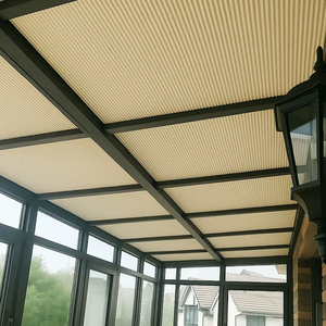 แอปอัจฉริยะควบคุมสกายไลท์เฉดสีรังผึ้งจากระยะไกลกำหนด<span class=keywords><strong>ฉาก</strong></span>เองได้ผ้าม่านเซลล์บ้านที่ทันสมัย - Product Image 2