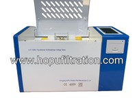 Equipo de Prueba de Voltaje de Ruptura de Transformadores Hopu HJT Totalmente Automático de 100KV BDV con Pantalla LCD a Color, ASTM D877, 200W