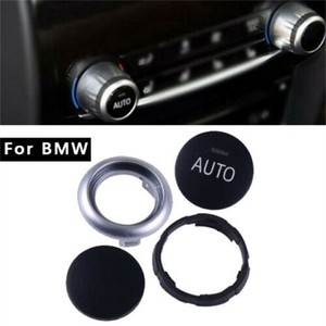 Couvre-bouton de commande de climatisation avant et arrière pour BMW X5 X6 61319393931, ensemble de trois pièces en métal - Product Image 5