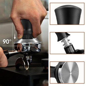Kit di Strumenti per Barista <span class=keywords><strong>22</strong></span> Pezzi, Set Tamper per Espresso con Strumento WDT 51/53/58mm, Brocca per Montare il Latte e Accessori per Latte Art per Caffè - Product Image 2