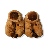 Mignon best-seller en ligne célébrité Capibara maison animal pantoufles chaudes