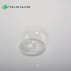 Lámpara de Techo Transparente de Borosilicato 3.3 de Fábrica China, Pantalla de Globo Personalizada, Semi-Recubierta, Regulable, Iluminación Interior con Control Remoto - Product Image 1