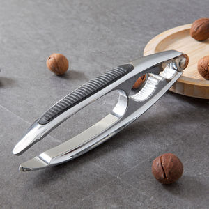 <b>Walnut</b> Cracker Zinc Alloy Thickened Black Kitchen Tool For Nut <b>Shelling</b> - Product Image 1