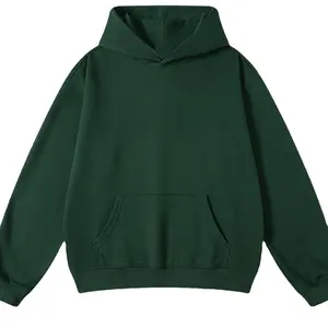 445G sweatshirt hooded solid color sports men clothes unisex heavyweight hoodie french terry