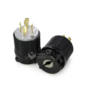 UL Elencati, Spina di Bloccaggio, 30A, AC 250 V, NEMA L15-30P, 3 P, 4 W, di Grado Industriale, di Messa A Terra, per il Generatore, Cavo di Alimentazione, Spina DEGLI STATI UNITI - Product Image 6