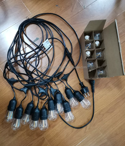 Guirnalda de luces LED IP65 para Patio exterior, Decoración Retro de fiesta para Patio trasero, 10M, 20M - Product Image 2