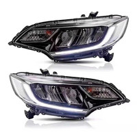 Nouvel ensemble de phares LED 12V personnalisés avec guide de lumière LED 6000K DRL et source lumineuse pour Fit RS GK5 2014-2020