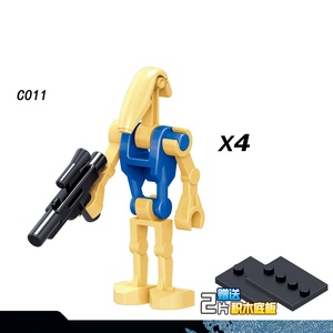 Mini jouets de construction Robot de combat IG-88, figurine de film à assembler en plastique pour garçons et filles - Product Image 6