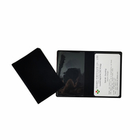 NOUVEAU Porte-passeport en velours PVC, protège-documents de voyage, sans fermeture, multifonctionnel pour les voyages, porte-cartes PVC