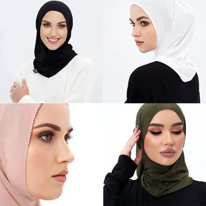 Vente <span class=keywords><strong>en</strong></span> gros 2025 doux musulman femmes couverture complète intérieure femmes Hijab <span class=keywords><strong>Bonnet</strong></span> islamique sous-foulard tête porter <span class=keywords><strong>cou</strong></span> couverture - Product Image 2